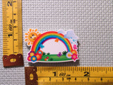 Third view of the Summertime Rainbow Needle Minder