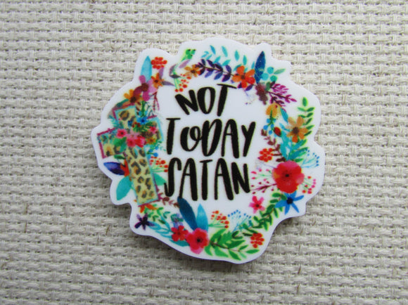 First view of the Not Today Satan Needle Minder