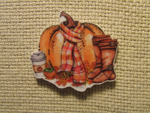 First view of the Fall Pumpkin Needle Minder