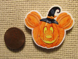 Second view of the Mickey Mouse Pumpkin Head Needle Minder