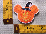 Third view of the Mickey Mouse Pumpkin Head Needle Minder