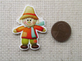 Second view of the Scarecrow Needle Minder