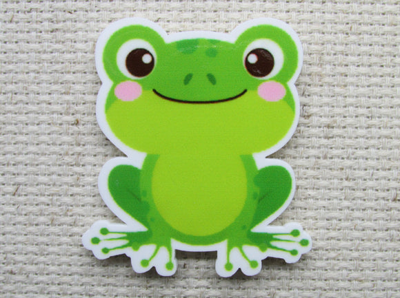 First view of the Smiling Frog Needle Minder