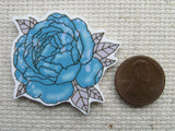 Second view of the Blue Rose Needle Minder