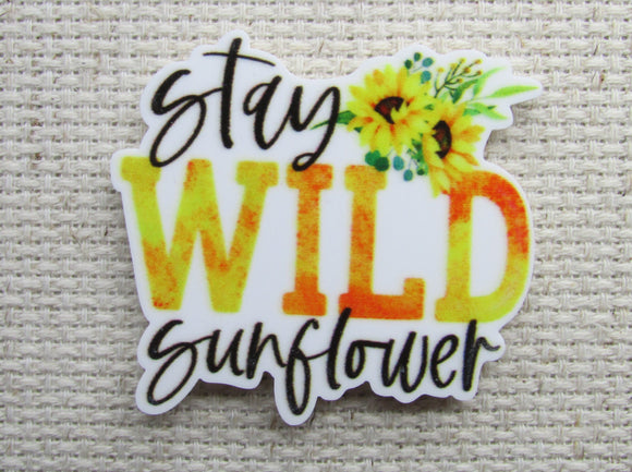 First view of the Stay Wild Sunflower Needle Minder