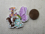 Second view of the Love Butterflies Needle Minder, Cover Minder, Magnets
