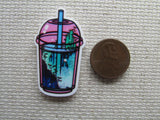 Second view of the Jungle Themed Boba Drink Needle Minder, Cover Minder, Magnets