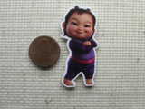 Second view of the Noi from Raya and the Last Dragon Needle Minder, Cover Minder, Magnets