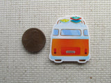 Second view of the Hawaii Beach Van Needle Minder, Cover Minder, Magnets