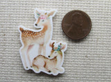 Second view of the A Pair of Deer Needle Minder, Cover Minder, Magnets
