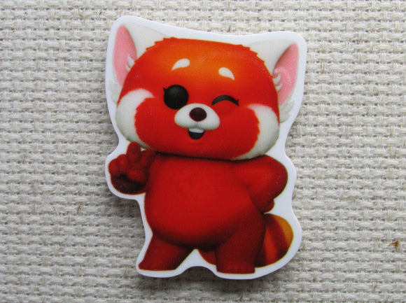 First view of the Red Panda from the Movie Red Needle Minder 