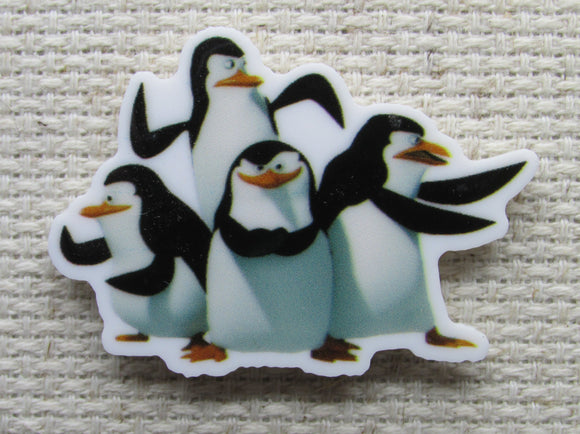 First view of the Penguins of Madagascar Needle Minder 