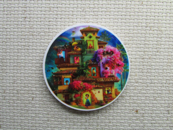 First view of the Encanto's Casita with the Family Madrigal Needle Minder 