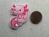 Third view of the Adorable Axolotl Needle Minder