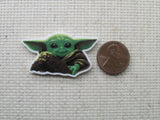 Third view of Yoda needle minder.