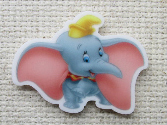 First view of Dumbo the flying elephant needle minder. 