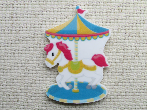 First view of Carousal Horse Needle Minder.