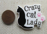 Second view of Crazy Cat Lady Needle Minder.
