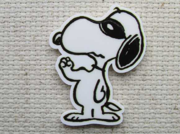 First view of Burglar Snoopy Needle Minder.