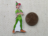 Second view of The Mischievous Peter Pan Needle Minder.