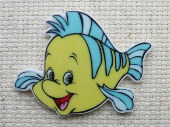 First view of Flounder the Fish from The Little Mermaid Needle Minder.