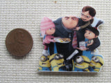 Second view of Gru and family needle minder. 