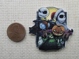 Third view of Nightmare Before Christmas Character Collage Needle Minder.