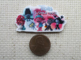 Second view of Troll's World Tour Needle Minder.