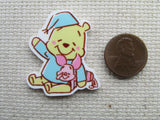 Second view of Slumber Party Pooh and Piglet Needle Minder.