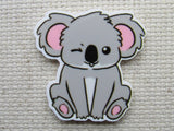 First view of winking koala needle minder.
