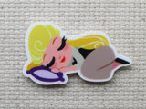 First view of Sleeping Aurora Needle Minder, Cover Minder, Magnet