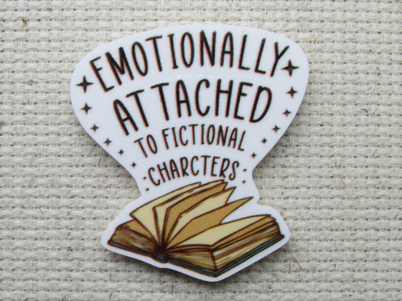 First view of Emotionally Attached to Fictional Characters Needle Minder.