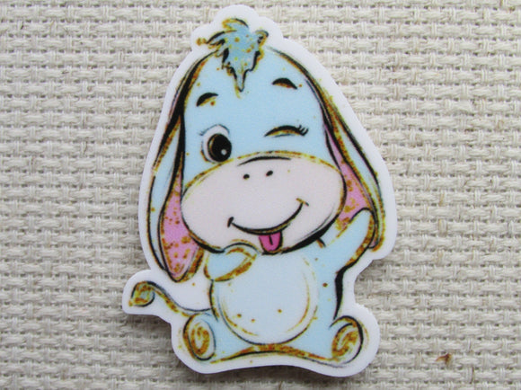 First view of Playful Eeyore Needle Minder.