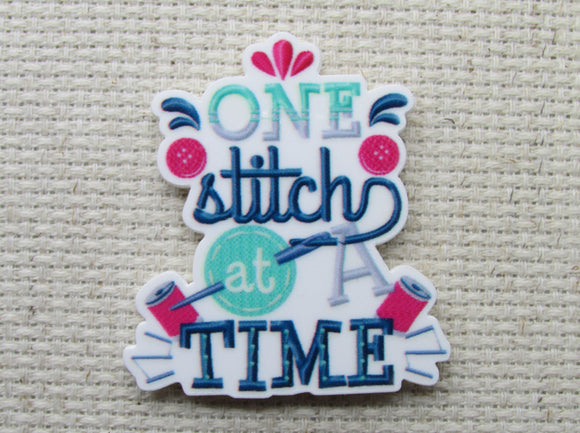 First view of one stitch at a time needle minder.
