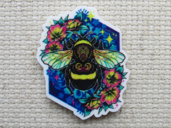 First view of Floral Bee Needle Minder.