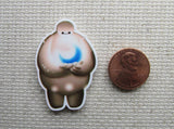 Second view of Baymax with a blue moon needle minder.