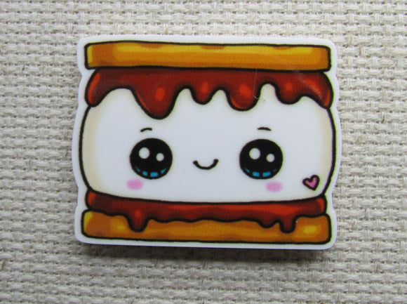 First view of Smiling S'more Needle Minder.