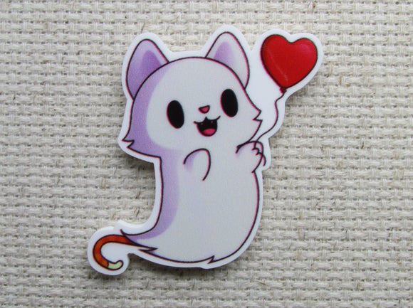 First view of Ghost Kitty Needle Minder.