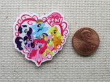 Second view of A Heart Full of Ponies Needle Minder.