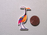 Second view of the Kevin the bird from Up! Needle Minder