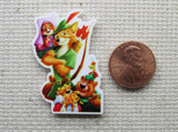 Second view of Robin Hood and Friends Needle Minder.