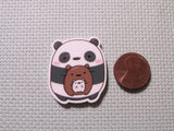 Third view of the Panda, Brown and Polar Bear Hug Needle Minder