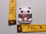 Fourth view of the Panda, Brown and Polar Bear Hug Needle Minder
