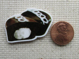 Second view of Chocolate Ding Dongs Needle Minder.