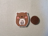 Second view of the Brown, Polar and Panda Bear Hug Needle Minder