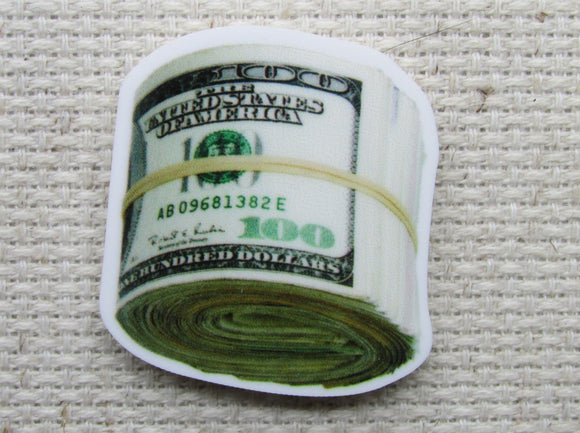 First view of A Roll of Cash Needle Minder.