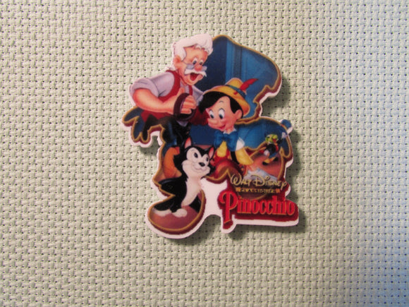 First view of the Pinocchio and Friends Needle Minder