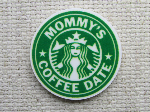 First view of Mommy's Coffee Date Needle Minder.