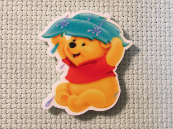 First view of the Pooh Hiding from the Rain Needle Minder