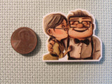 Second view of the Ellie Kissing Carl Needle Minder
